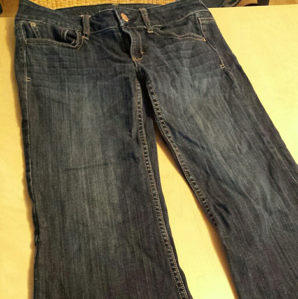 American Eagle hipster jeans size 6 dark wash